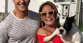 Susana Vieira dá beijo na boca de Klebber Toledo