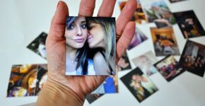 Crianças transformam desenhos em ímãs de geladeira