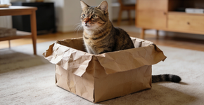 Seu gato é obcecado por caixas? Veja a única explicação para gatos as amarem