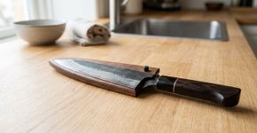 Demorei muito para entender por que a faca japonesa de alto corte não deve ser guardada solta na gaveta com outros talheres