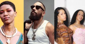 Foto: (Reprodução Canal Oficial Youtube Luedji Luna // Reprodução Instagram oficial @fbctadoido / @fabioaugustophoto // Reprodução Instagram Oficial @tashaokereke / @isabelleindia_)