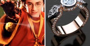 Joalheria cria alianças inspiradas em Harry Potter