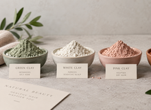 Featured side: Argila verde, branca, rosa ou vermelha: o que muda entre elas quando o assunto é cuidado com os cabelos