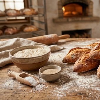 Featured mobile: Os padeiros franceses concordam: “Para uma baguete perfeita, a massa não é assada logo após o preparo, mas sim fermentada lentamente por várias horas.”