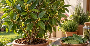 Folhas de louro também podem nascer em árvores cultivadas em casa: veja como a planta realmente cresce