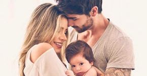 Adriana Sant’Anna homenageia Rodrigão e o seu filho com tatuagem
