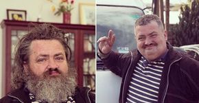 Veja imagens de moradores de rua antes e depois da barbearia
