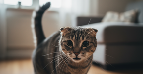 A verdadeira função do pelo eriçado nos gatos