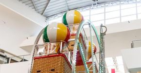 Roda gigante indoor com mais de 10 metros chega ao São Bernardo Plaza Shopping 