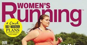Modelo plus size é capa da revista Women’s Running deste mês