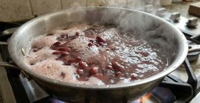 Preparar feijão-vermelho seco apenas na panela elétrica de cozimento lento parece uma alternativa prática, mas a temperatura pode não destruir lectinas tóxicas: autoridades canadenses recomendam deixar os grãos de molho e fervê-los vigorosamente por pelo menos 10 minutos.
