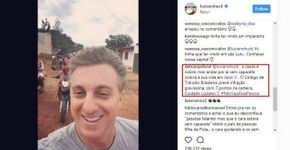 Luciano Huck leva bronca do Detran devido a vídeo no Instagram