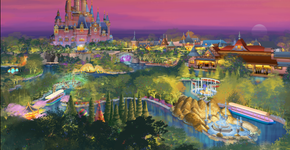 Disney revela detalhes do seu primeiro parque temático na China