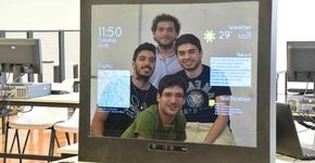 Estudantes da Grande SP criam espelho interativo