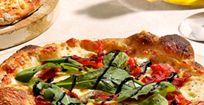 Abbraccio lança pizza vegetariana e tamanhos individuais nos restaurantes e no delivery      