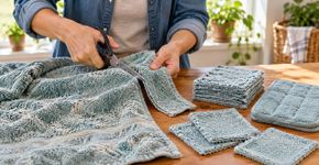 Antes de tirar as toalhas velhas, experimente estas 7 ideias para reciclá-las e transformá-las em coisas úteis para o lar