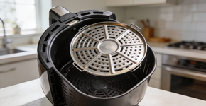 Para que serve a grelha da air fryer e por que ela faz diferença