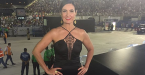 Fátima Bernardes narra batida de carro alegórico e vira meme
