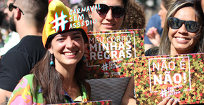 #CarnavalSemAssédio: baixe os adesivos e as placas da campanha