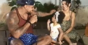 Fãs apontam pânico da filha de Naldo após episódio de agressão