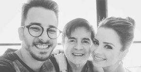 Fã critica Sandy por não mostrar foto do filho e Junior responde