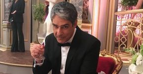 William Bonner se solta no Instagram e posta foto da namorada