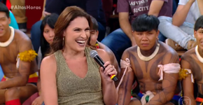 Laura Müller: ‘Fico excitadíssimo com seu quadro’, brinca Lázaro