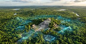 Cidade maia com 6.764 estruturas ficou escondida em dados ambientais até ser encontrada quase por acaso