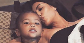 Kim Kardashian desabafa após o filho, Saint, ter pneumonia