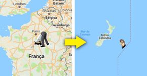 Site mostra onde você chegaria se cavasse um buraco na Terra