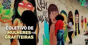 Projeto visa dar visibilidade às grafiteiras e revitalizar bairros de São Paulo