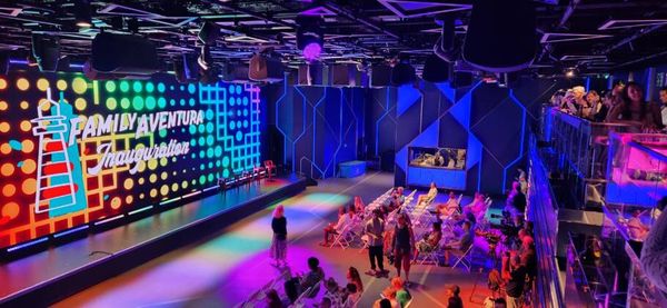 Luna Park Arena, um espaço de entretenimento de alta tecnologia