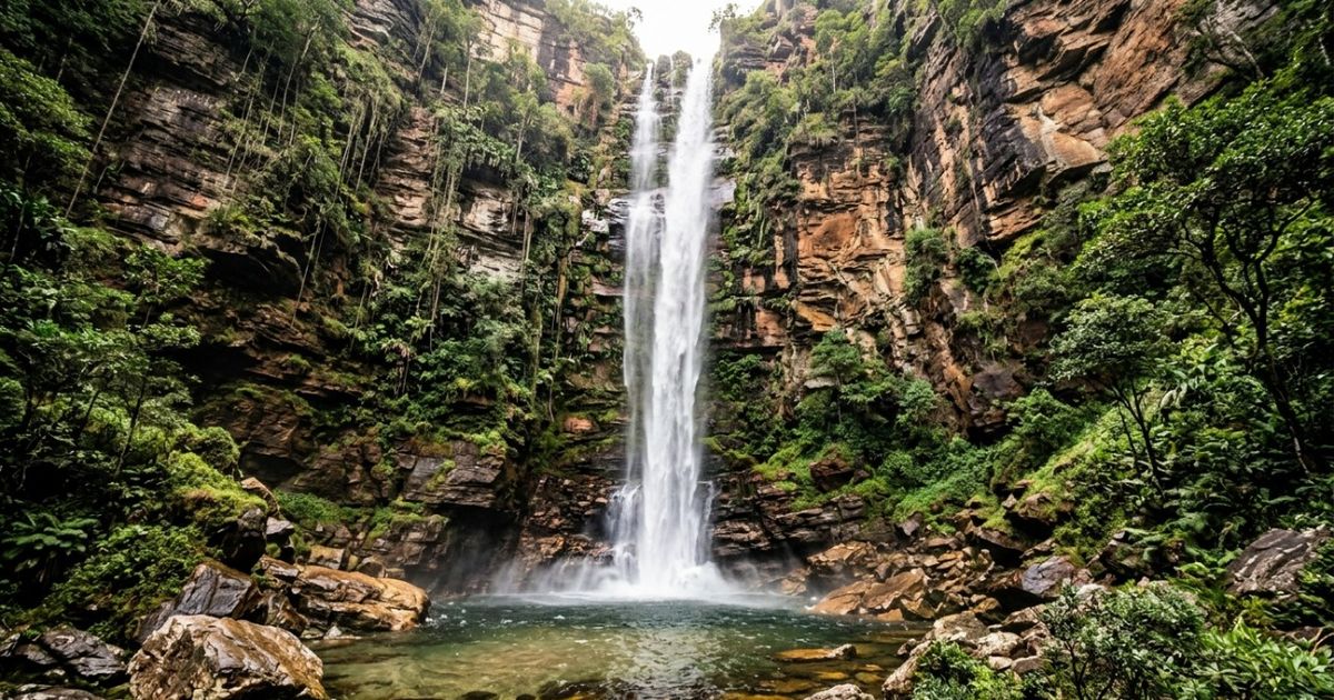 Quase 300 quilômetros de trilhas, 33 cachoeiras, 2 cavernas e 16 sítios históricos: o parque baiano de cerca de 152 mil hectares que reúne Mata Atlântica, Cerrado e Caatinga na Serra do Sincorá
