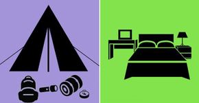 Ilustrações mostram diferença entre turista e viajante