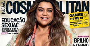 Sem Photoshop, Preta Gil é capa da Cosmopolitan