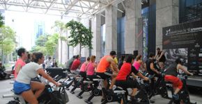 Hotel promove maratona spinning por causa social