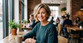 Os cortes de cabelo mais pedidos por mulheres acima de 50 anos para parecerem mais jovens são os estilos assimétricos, que adicionam volume e movimento.