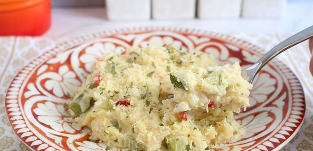 Risoto de abobrinha super fácil de fazer