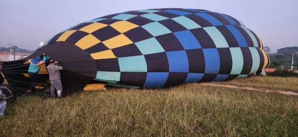 Procedimento de enchimento do balão