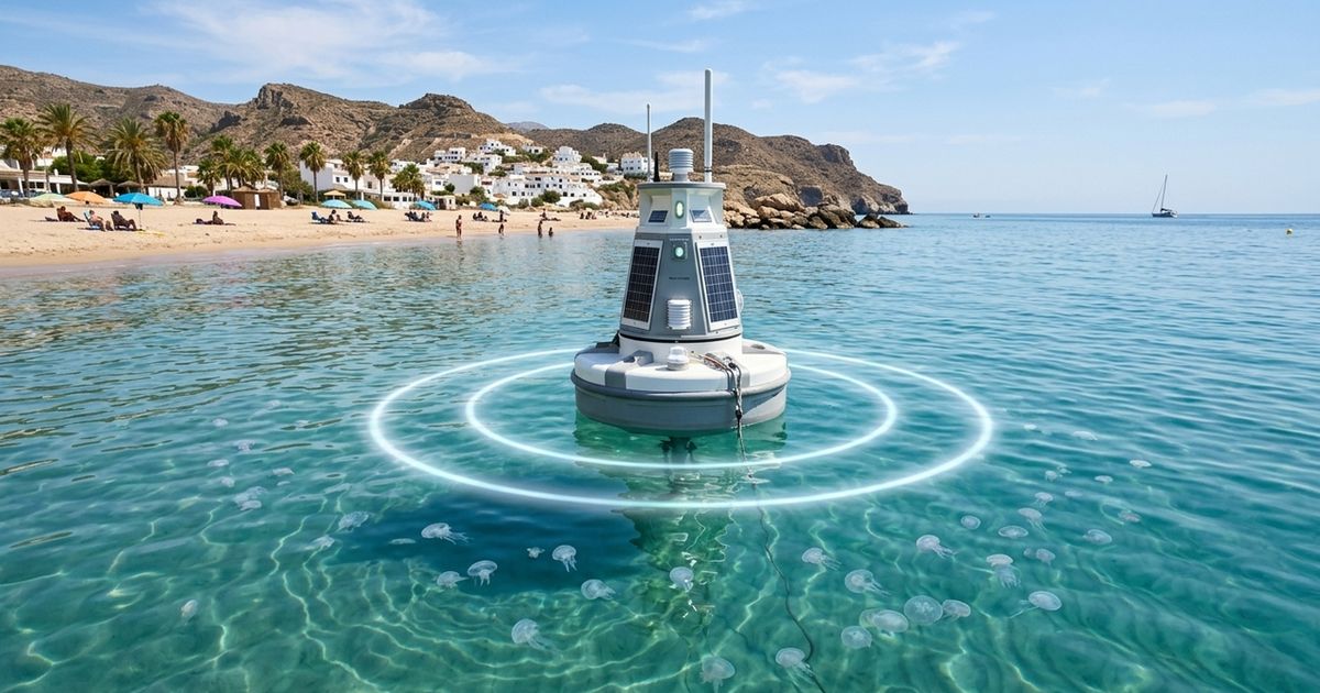Cientistas espanhóis desenvolvem uma boia eletromagnética que resolve um dos maiores problemas das praias do Mediterrâneo com uma tecnologia inédita no mundo