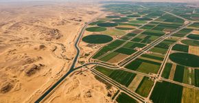 O Egito está convertendo milhões de hectares de deserto em terras agrícolas utilizando água reciclada