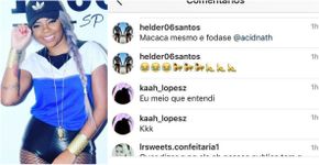 Ludmilla vai processar internauta que a chamou de ‘macaca’ e ‘nojenta’