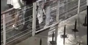 Vídeo flagra integrante da Vai-Vai agredindo mulher no Anhembi
