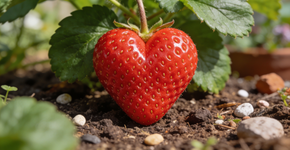 A  fruta que parece um símbolo de amor de tão perfeita