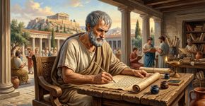 Aristóteles, mestre da lógica 322 a.C.: “Nós somos o que fazemos repetidamente, a excelência não é um ato, mas um hábito”