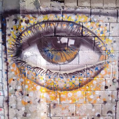 Graffiti no bairro Califórnia, clicado por @welderpierre
