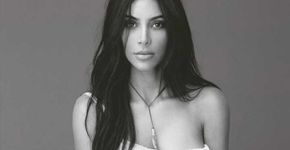 Kim Kardashian abandona cabelão e assume corte curto platinado