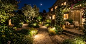 Para que serve colocar iluminação de LED no jardim e como instalar para o quintal nunca ficar com a conta de energia alta