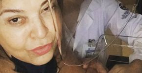 Roberta Miranda posta vídeo fazendo exame de mamografia