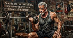 Sylvester Stallone, aos 80 anos, sobre continuar treinando mesmo quando o corpo já não responde como antes: “A cada ano fica mais difícil, por isso você precisa se esforçar ainda mais”